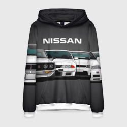 Мужская толстовка 3D Nissan Ниссан