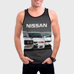 Мужская майка 3D Nissan Ниссан - фото 2