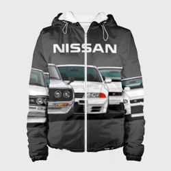 Женская куртка 3D Nissan Ниссан