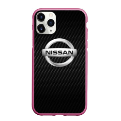 Чехол для iPhone 11 Pro Max матовый Nissan Ниссан