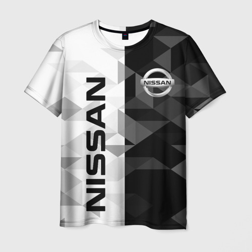 Мужская футболка 3D Nissan Ниссан, цвет 3D печать