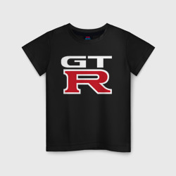Детская футболка хлопок Nissan GTR Ниссан