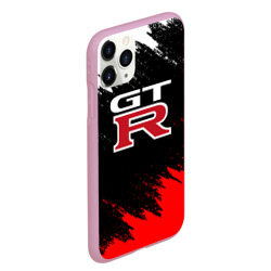 Чехол для iPhone 11 Pro Max матовый Nissan GTR Gran turismo racer - фото 2