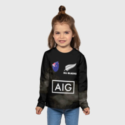 Детский лонгслив 3D All blacks - фото 2