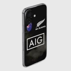 Чехол для iPhone 16 силиконовый с защитой камеры All blacks - фото 2