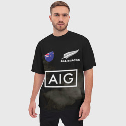 Мужская футболка oversize 3D All blacks - фото 2