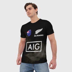 Мужская футболка 3D All blacks - фото 2