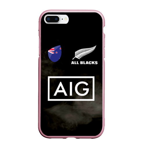 Чехол для iPhone 7Plus/8 Plus матовый All blacks, цвет розовый