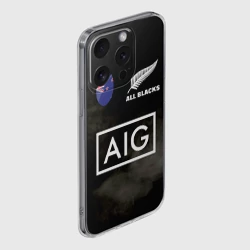 Чехол для iPhone 15 Pro Max силиконовый с защитой камеры All blacks - фото 2