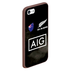 Чехол для iPhone 5/5S матовый All blacks - фото 2