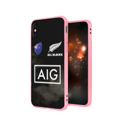 Чехол для iPhone X матовый All blacks - фото 2