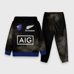 Детский костюм с толстовкой 3D All blacks