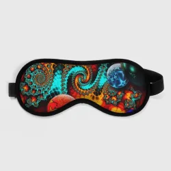 Маска для сна 3D Столкновение планет