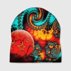 Шапка 3D Столкновение планет