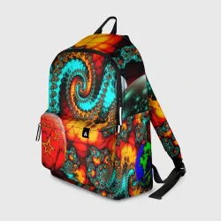 Рюкзак 3D Столкновение планет