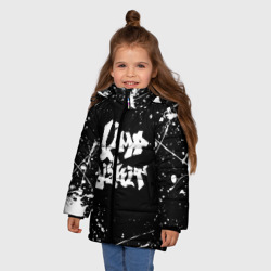 Зимняя куртка для девочек 3D Limp Bizkit Лимп Бизкит - фото 2