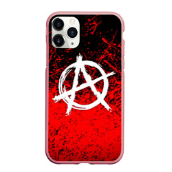 Чехол для iPhone 11 Pro матовый Анархия anarchy