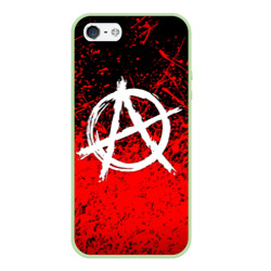 Чехол для iPhone 5/5S матовый Анархия anarchy