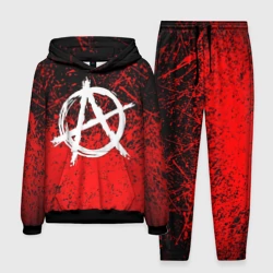 Мужской костюм с толстовкой 3D Анархия anarchy