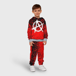 Детский костюм с толстовкой 3D Анархия anarchy - фото 2