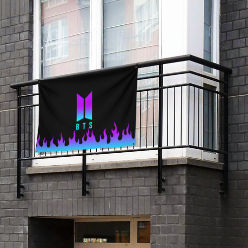 Флаг-баннер BTS - фото 3