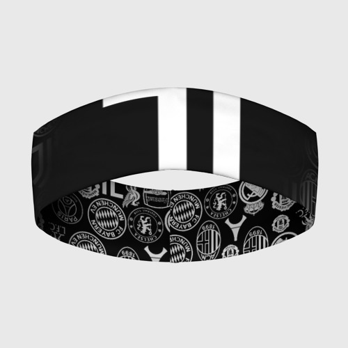 Повязка на голову 3D Juventus logo pattern