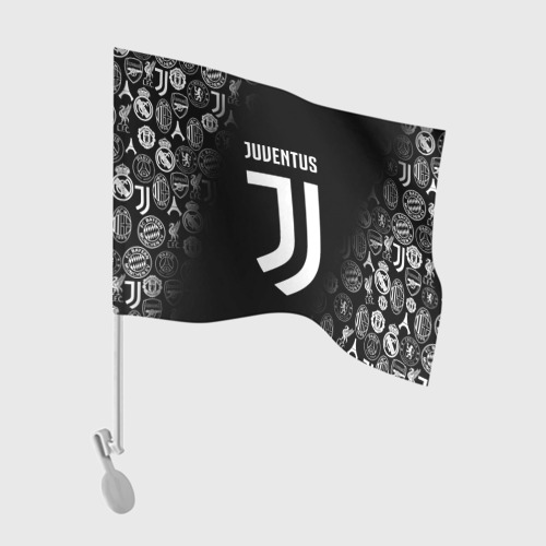 Флаг для автомобиля Juventus logo pattern