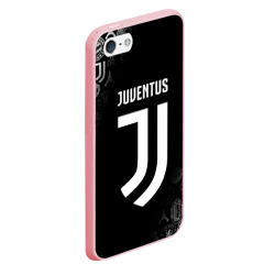 Чехол для iPhone 5/5S матовый Juventus logo pattern - фото 2