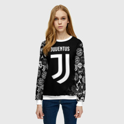 Женский свитшот 3D Juventus logo pattern - фото 2