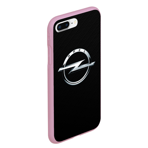 Чехол для iPhone 7Plus/8 Plus матовый Opel Опель, цвет розовый - фото 3