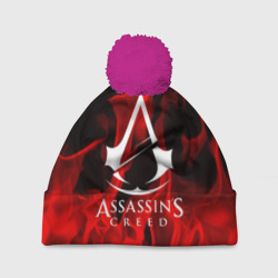 Шапка 3D c помпоном Assassin`s Creed