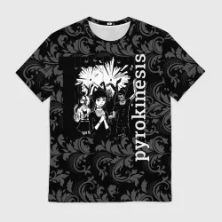 Мужская футболка 3D Pyrokinesis