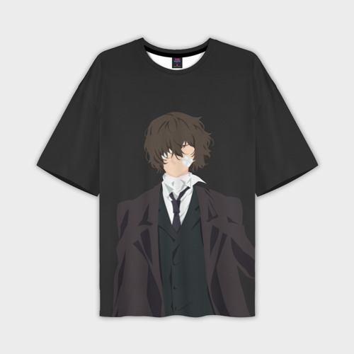 Мужская футболка oversize 3D Osamu Dazai, цвет 3D печать