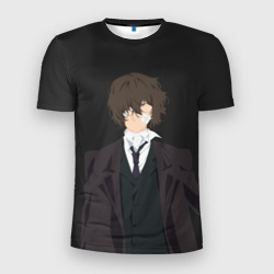 Мужская футболка 3D Slim Osamu Dazai