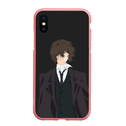 Чехол для iPhone XS Max матовый Osamu Dazai