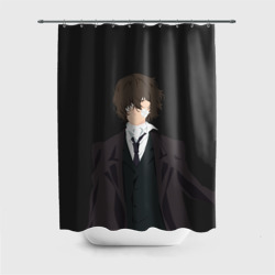 Штора 3D для ванной Osamu Dazai