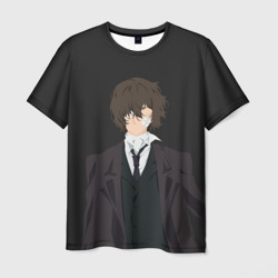 Мужская футболка 3D Osamu Dazai