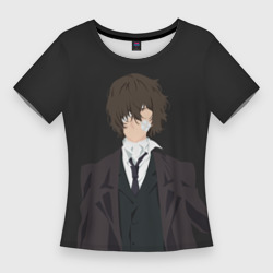 Женская футболка 3D Slim Osamu Dazai