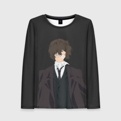 Женский лонгслив 3D Osamu Dazai