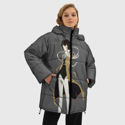 Женская зимняя куртка Oversize Осаму Дазай - фото 2