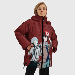 Женская зимняя куртка Oversize Atsushi Nakajima & Osamu Dazai - фото 2