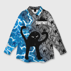 Мужская рубашка oversize 3D ЪУЪ Fortnite