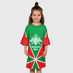 Детское платье 3D Пограничные Войска - фото 2