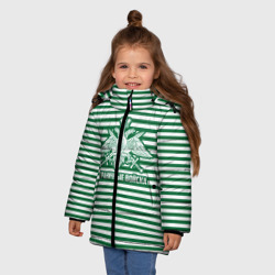 Зимняя куртка для девочек 3D Пограничные Войска - фото 2