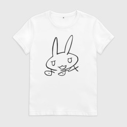 Женская футболка хлопок Подпись Наначи