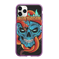 Чехол для iPhone 11 Pro Max матовый Iron Maiden