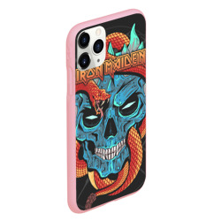 Чехол для iPhone 11 Pro матовый Iron Maiden - фото 2