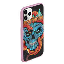 Чехол для iPhone 11 Pro Max матовый Iron Maiden - фото 2