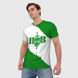 Мужская футболка 3D Пограничные Войска - фото 2