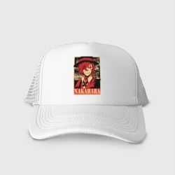 Кепка тракер с сеткой Nakahara плакат пошерканный